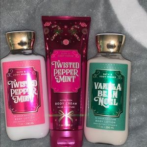 3 New Bath and Body Works Lotions